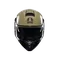 STREETMODULAR MONO MATT PASTELLO GREEN/BLACK - MOTORBIKE FLIP UP HELMET DOT(E2206)