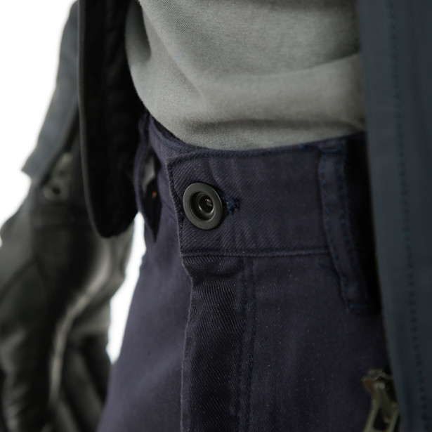casual-regular-pantaloni-moto-in-tessuto-uomo-blue image number 5