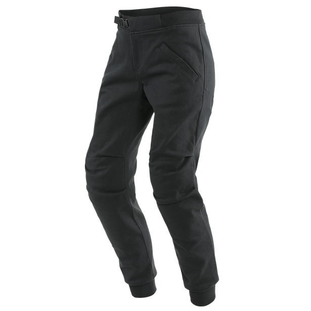 trackpants-pantaloni-moto-in-tessuto-donna-black image number 0