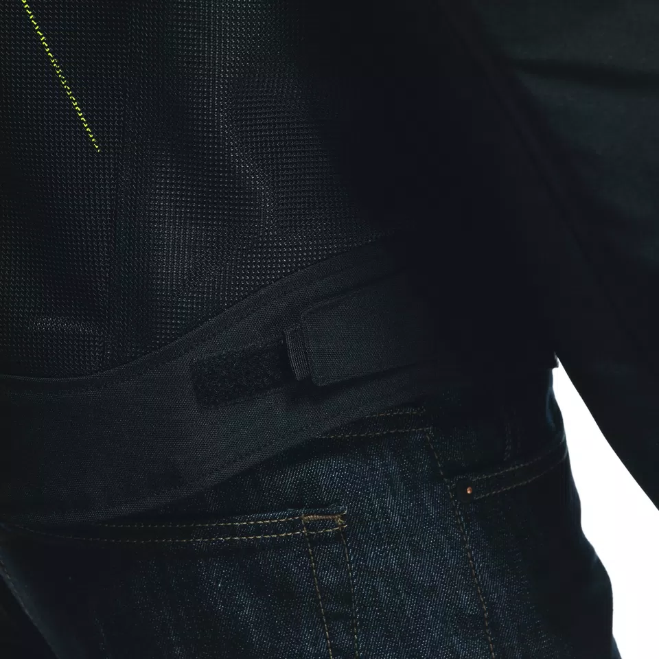 HEROSPHERE AIR - MEN SUMMER MOTORCYCLE JACKET - BLACK/FLUO YELLOW TARMAC - 8
