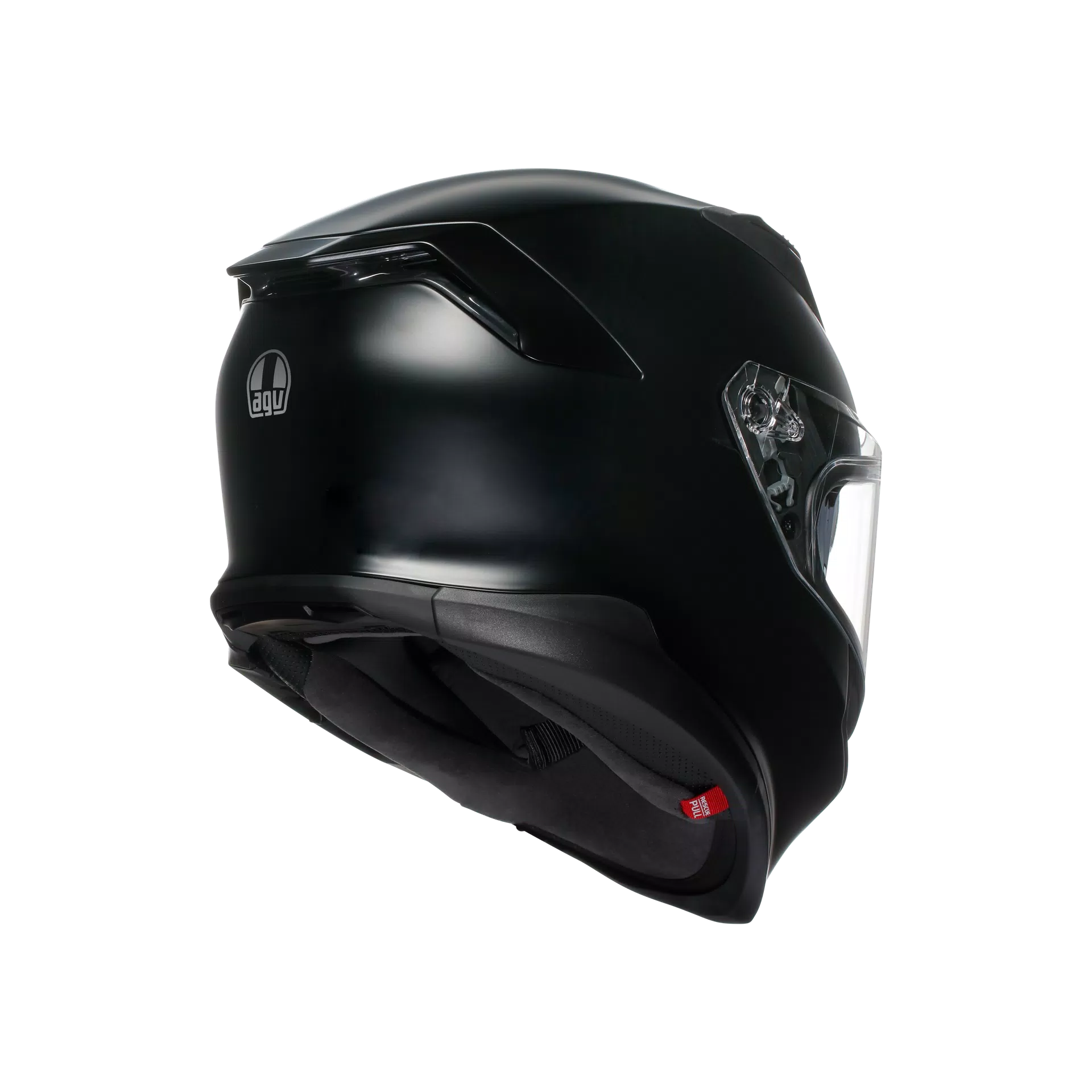 K7 MPLK MONO MATT BLACK - MOTORBIKE FULL FACE HELMET DOT (E2206)