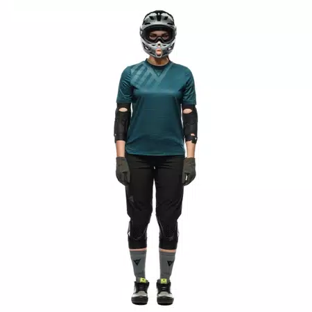 HG AER - PANTALONCINI BICI DONNA - BLACK - 3
