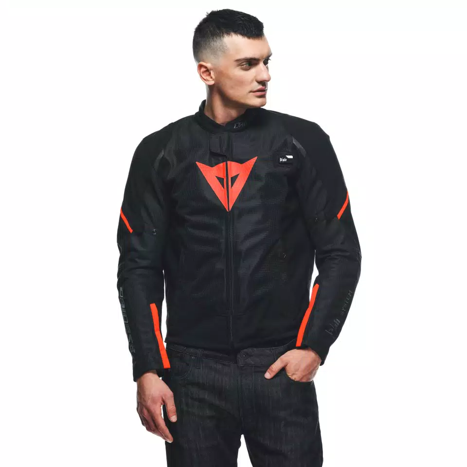 SMART JACKET LS SPORT - BLACK/FLUO-RED - 7