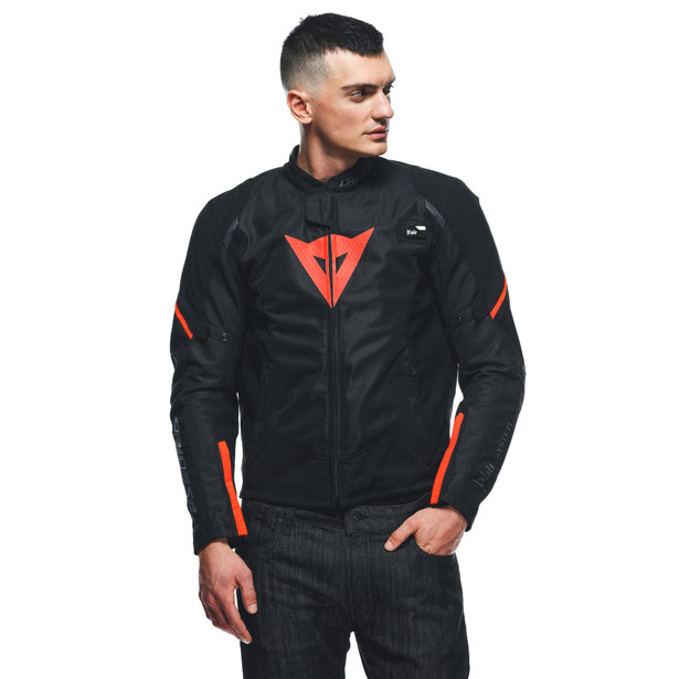 smart-jacket-ls-sport-black-fluo-red image number 6