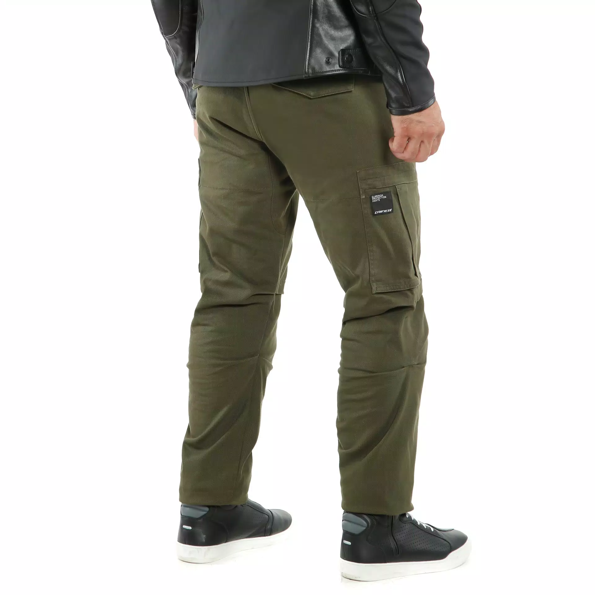COMBAT - MEN'S MOTORCYCLE PANTS IN FABRIC