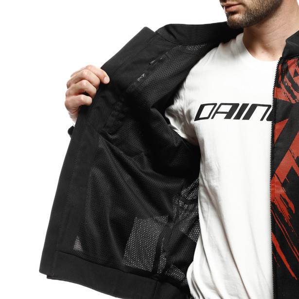 herosphere-air-tex-giacca-moto-in-tessuto-uomo-black-red-tarmac image number 13