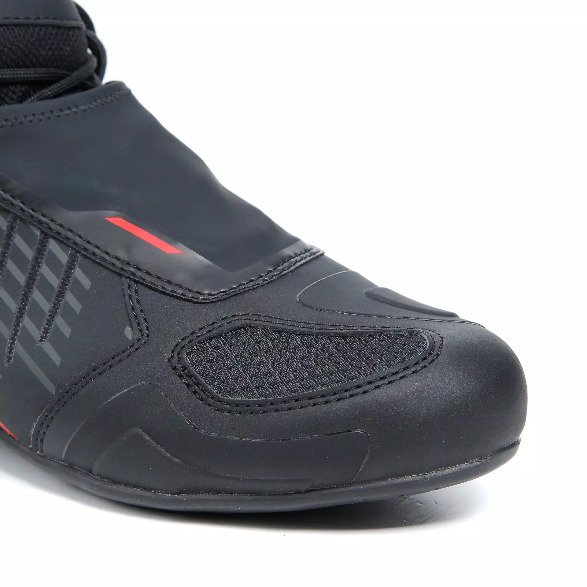 R04D WP WASSERFESTE MOTORRADSCHUHE HERREN - SCHWARZ/ROT