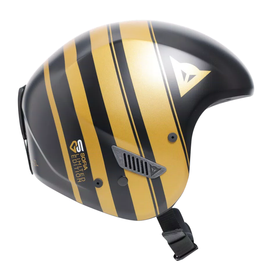 R001 CASCO ESQUÍ REPLICA SOFIA GOGGIA - BLACK/GOLD - 5