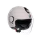 ETERES MONO MATERIA WHITE - MOTORBIKE OPEN FACE HELMET E2206