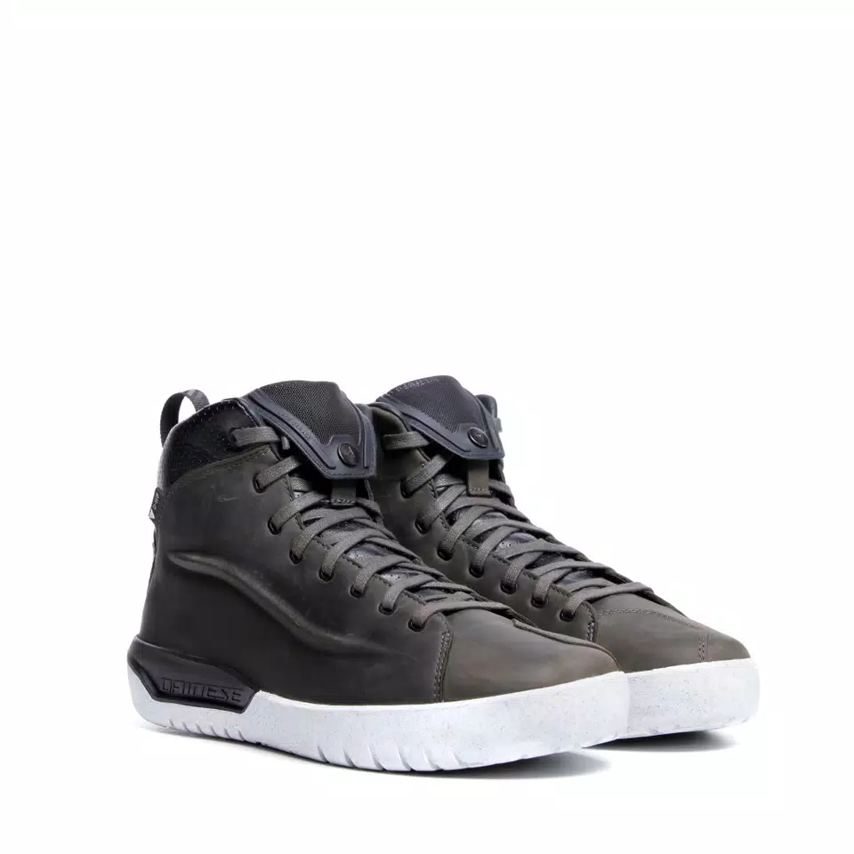 METRACTIVE D WP SCARPE MOTO IMPERMEABILI UOMO SMOKE GREEN WHITE Dainese