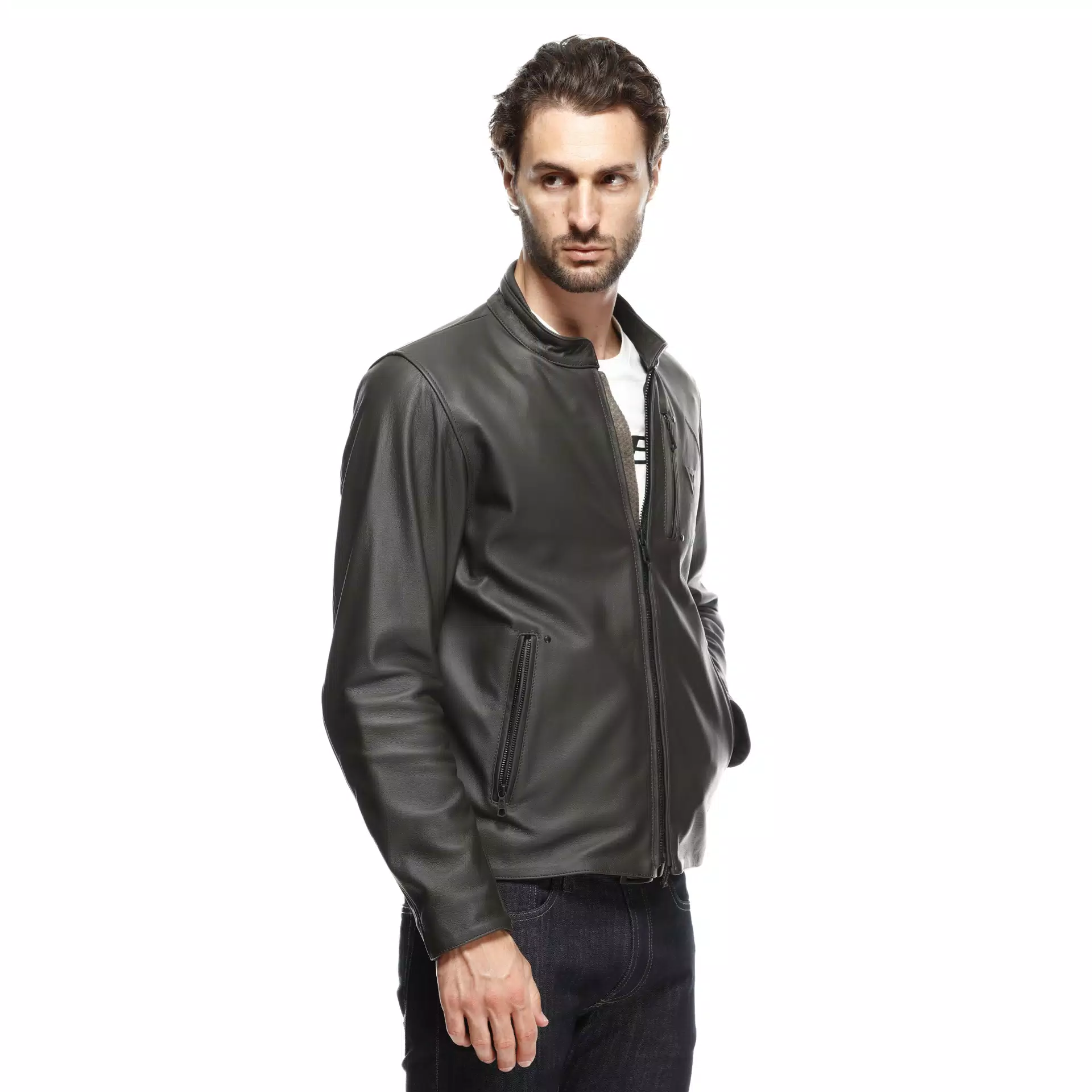 FULCRO - MEN'S MOTORCYCLE LEATHER JACKET