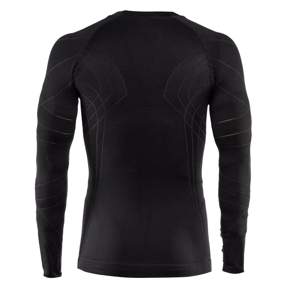 ESSENTIAL BL SKI LANGARMSHIRT FÜR HERREN - BLACK/GREY - 2