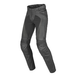 PONY C2 LADY LEATHER PANTS BLACK