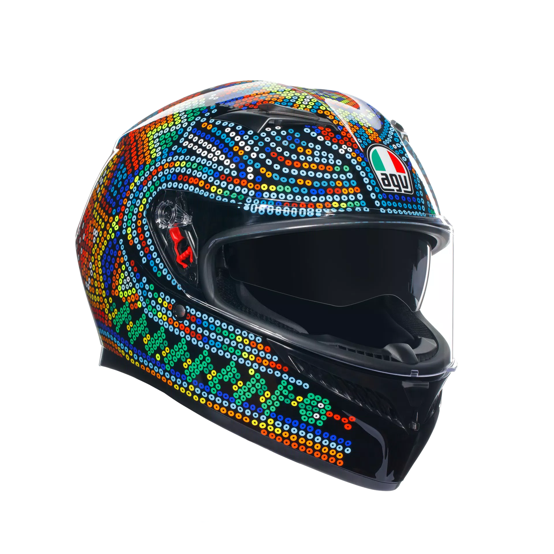 K3 ROSSI WINTER TEST 2018 - MOTORBIKE FULL FACE HELMET E2206