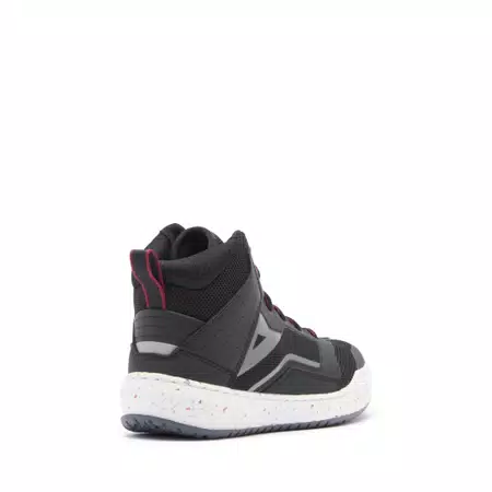 SUBURB AIR - DAMES MOTORFIETSSCHOENEN IN STOF VOOR DE ZOMER - BLACK/WHITE/APPLE BUTTER - 3