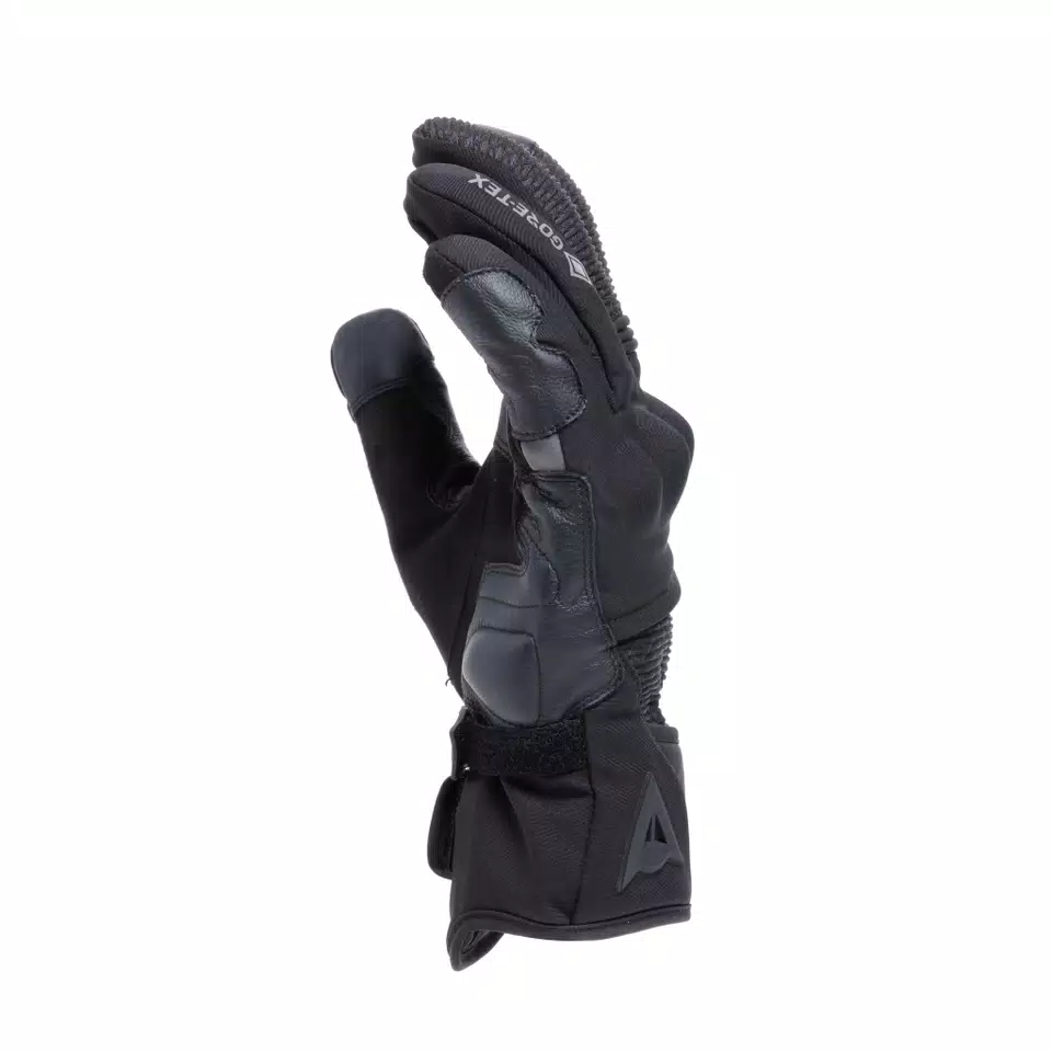 LIVIGNO GORE-TEX® - MEN'S WATERPROOF MOTORCYCLE GLOVES - BLACK - 5