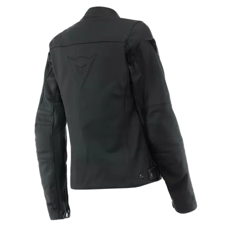 RAZON 2 - DAMES MOTORFIETS LEREN JAS - BLACK - 2
