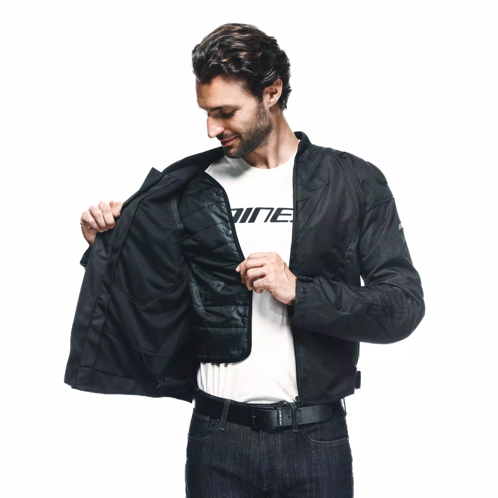 AVRO 5 TEX - MEN'S MOTORCYCLE JACKET IN FABRIC