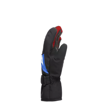 KID'S HP SCARABEO SKI GLOVES  - BLACK-TAPS/HIGH-RISK-RED/LAPIS-BLUE - 2