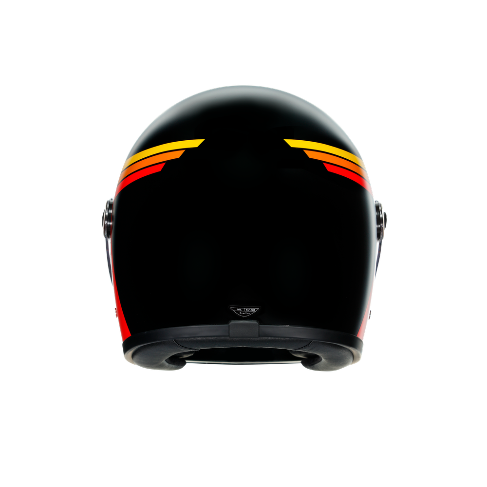 x3000-agv-dot-multi-gasoline-matt-black-orange image number 4