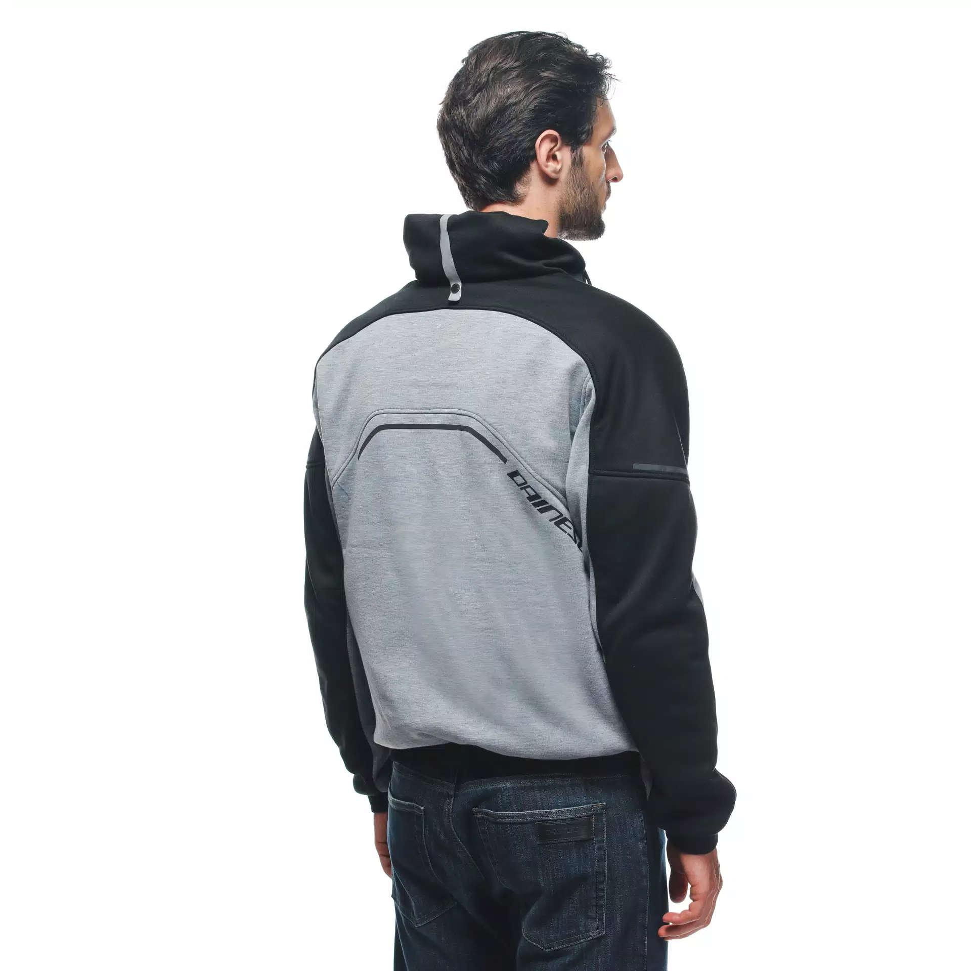 DAEMON-X SAFETY HOODIE - GIACCA MOTO IN TESSUTO UOMO