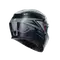 K3 COMPOUND MATT BLACK/GREY - MOTORBIKE FULL FACE HELMET E2206