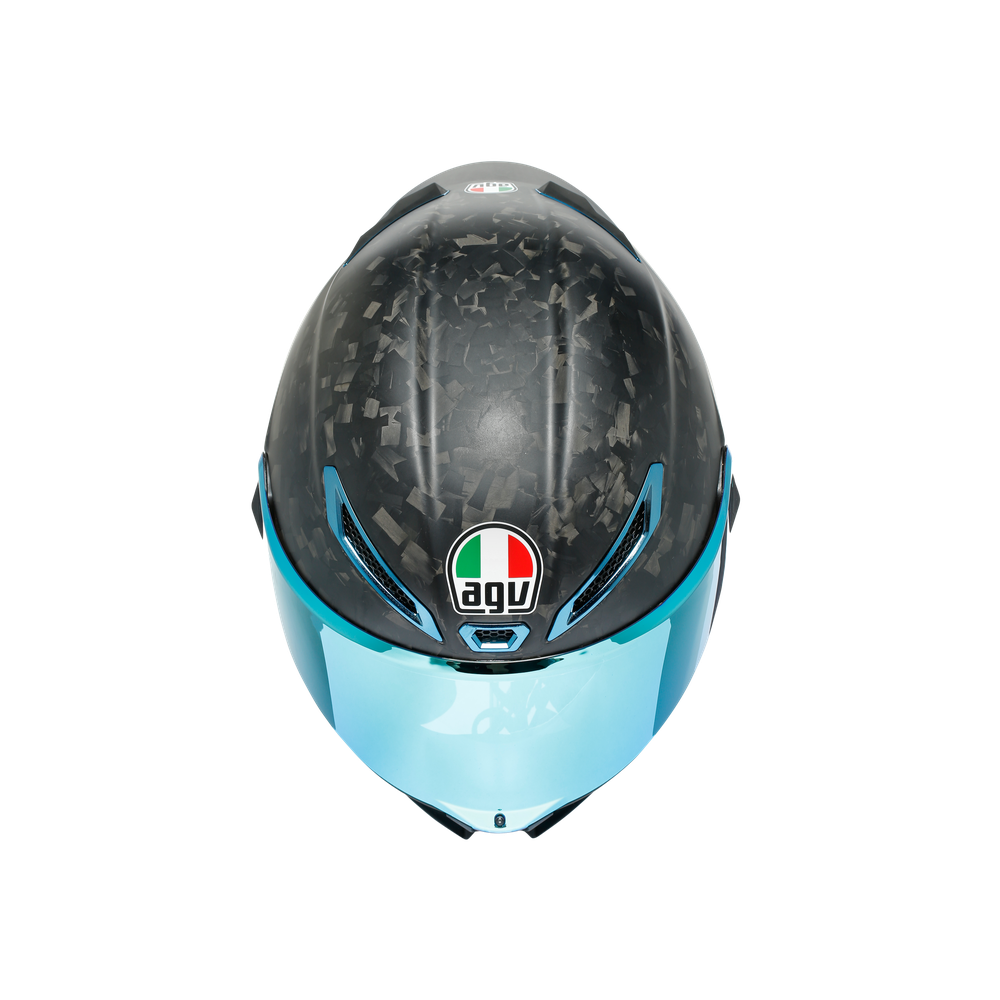 pista-gp-rr-futuro-carbonio-forgiato-motorbike-full-face-helmet-e2206-dot image number 6