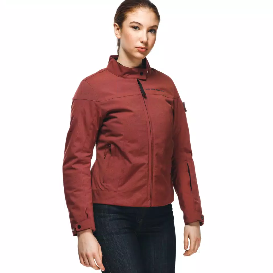 ROCHELLE D-DRY®- WOMEN'S WATERPROOF MOTORCYCLE JACKET - APPLE-BUTTER - 5