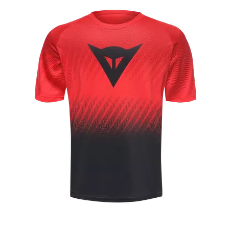 SCARABEO JERSEY SS - SHORT SLEEVE BIKE SHIRT FOR KIDS - HIGH-RISK-RED/BLACK - 1