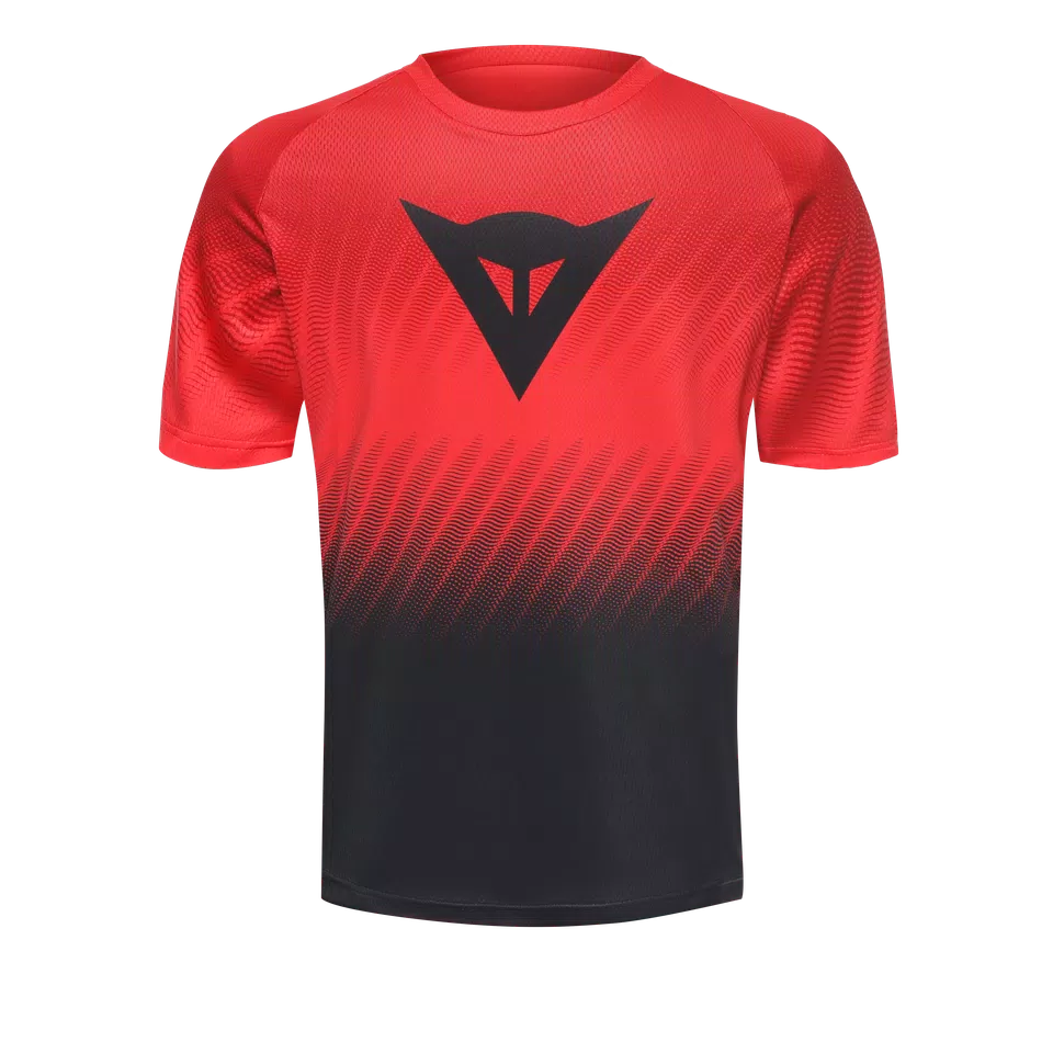 SCARABEO JERSEY SS - MAGLIA BICI MANICHE CORTE BAMBINO - HIGH-RISK-RED/BLACK - 1