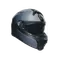 TOURMODULAR TEXTOUR MATT BLACK/GREY - MOTORBIKE FLIP UP HELMET E2206