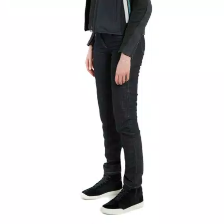 DENIM SLIM - DAMES MOTORFIETS JEANS - BLUE - 4