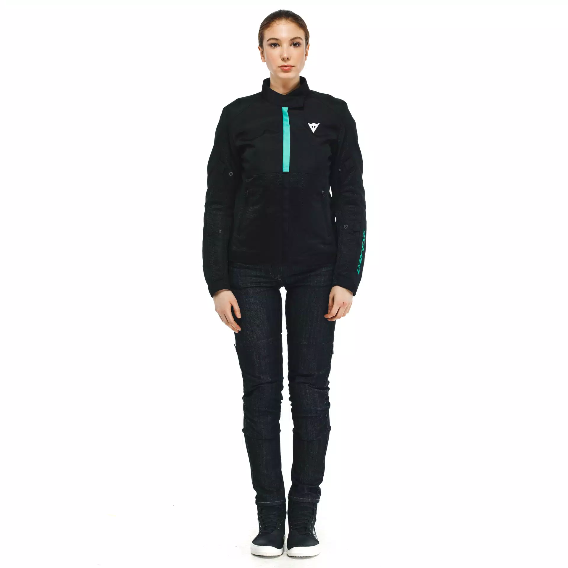 RISOLUTA AIR TEX - WOMEN'S MOTORCYCLE JACKET IN FABRIC