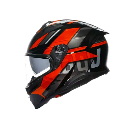 K7 AGV DOT(E2206) MPLK - TAURAX BLACK/RED -  - 4