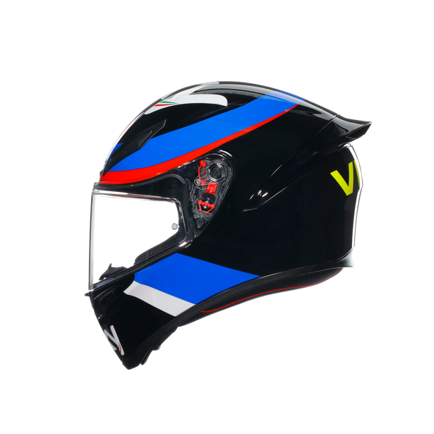 k1-s-vr46-sky-racing-team-black-red-motorbike-full-face-helmet-e2206 image number 3