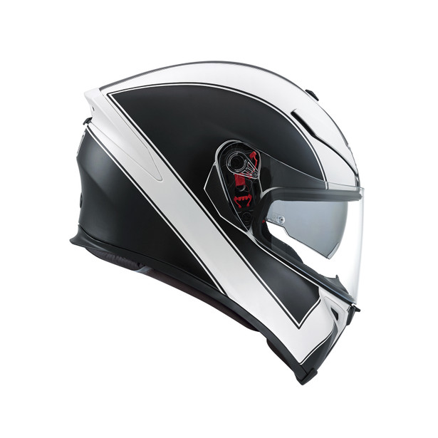 Motorcycle sports helmet: K-5 S E2205 Multi - Enlace White Matt