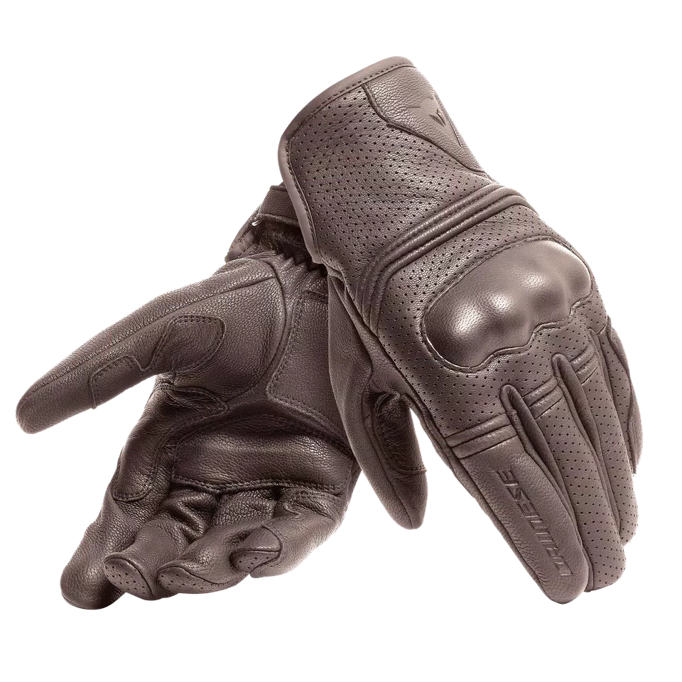 CORBIN AIR UNISEX GLOVES - DARK-BROWN - 1