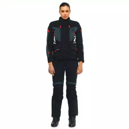 CARVE MASTER 3 GORE-TEX® CHAQUETA DE MOTO MUJER - BLACK/EBONY/LAVA-RED - 3