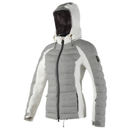 VENTINA JACKET LADY GREY-MELANGE/WHITE