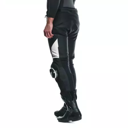DELTA 4 - MOTORRADHOSE AUS LEDER HERREN - BLACK/WHITE - 7