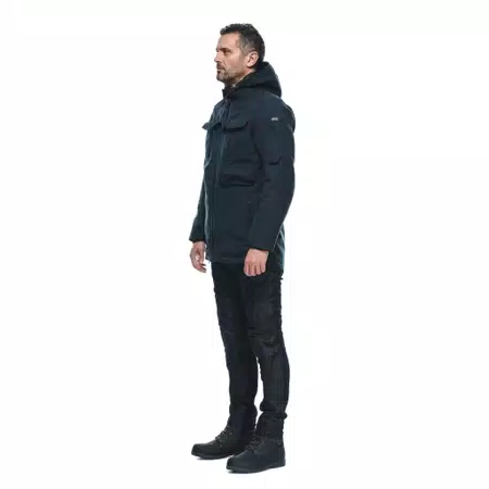DUOMO ABSØLUTESHELL™ PRO - MEN'S WATERPROOF MOTORCYCLE PARKA - BLACK - 4