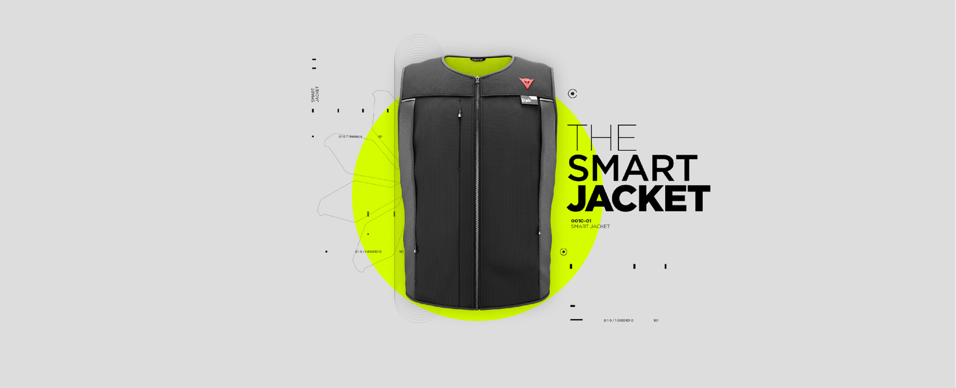 Dainese Smart Jacket D-Air Black Fluro Yellow– Moto Central