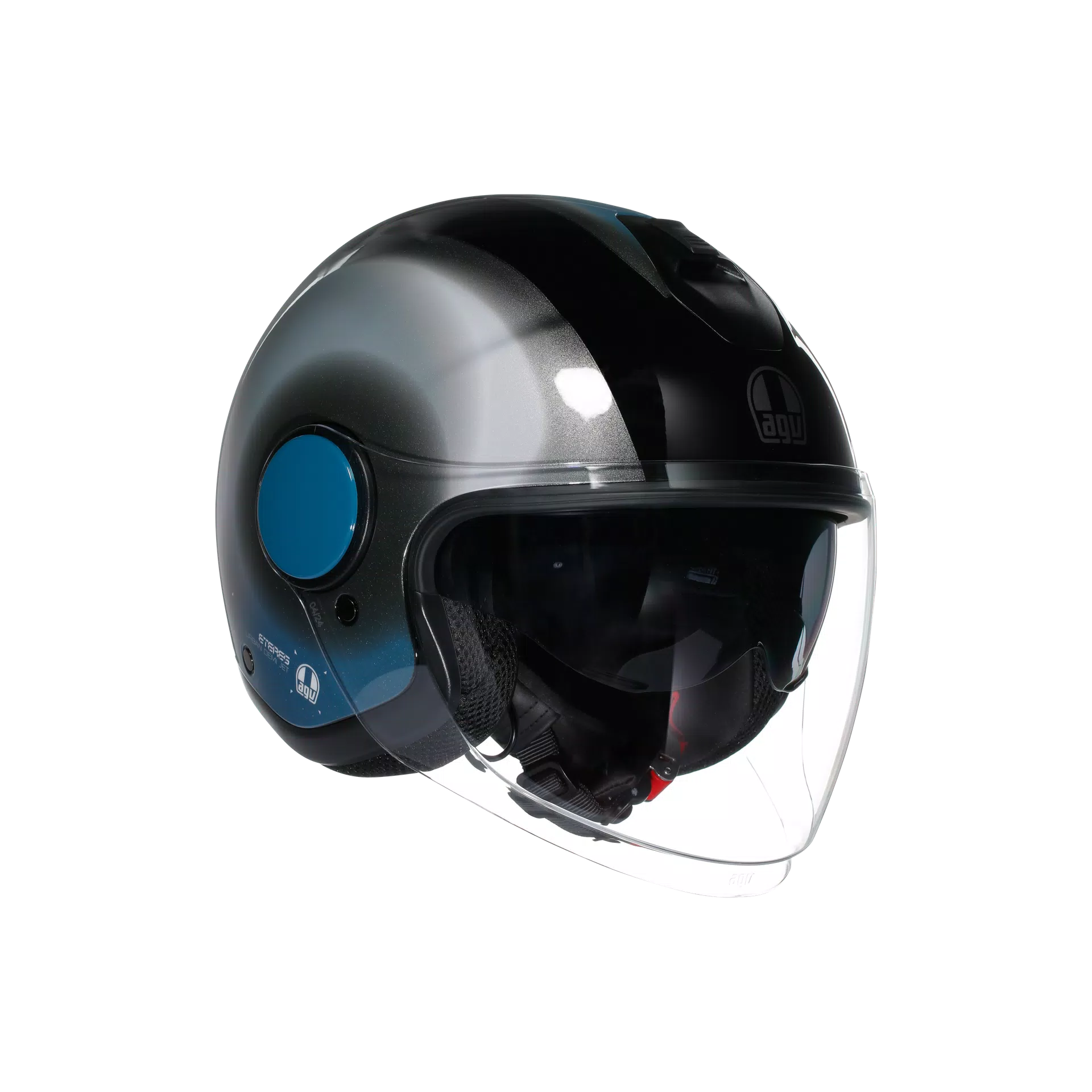 ETERES AGV E2206 - LEVANTO BLACK/SILVER/BLUE