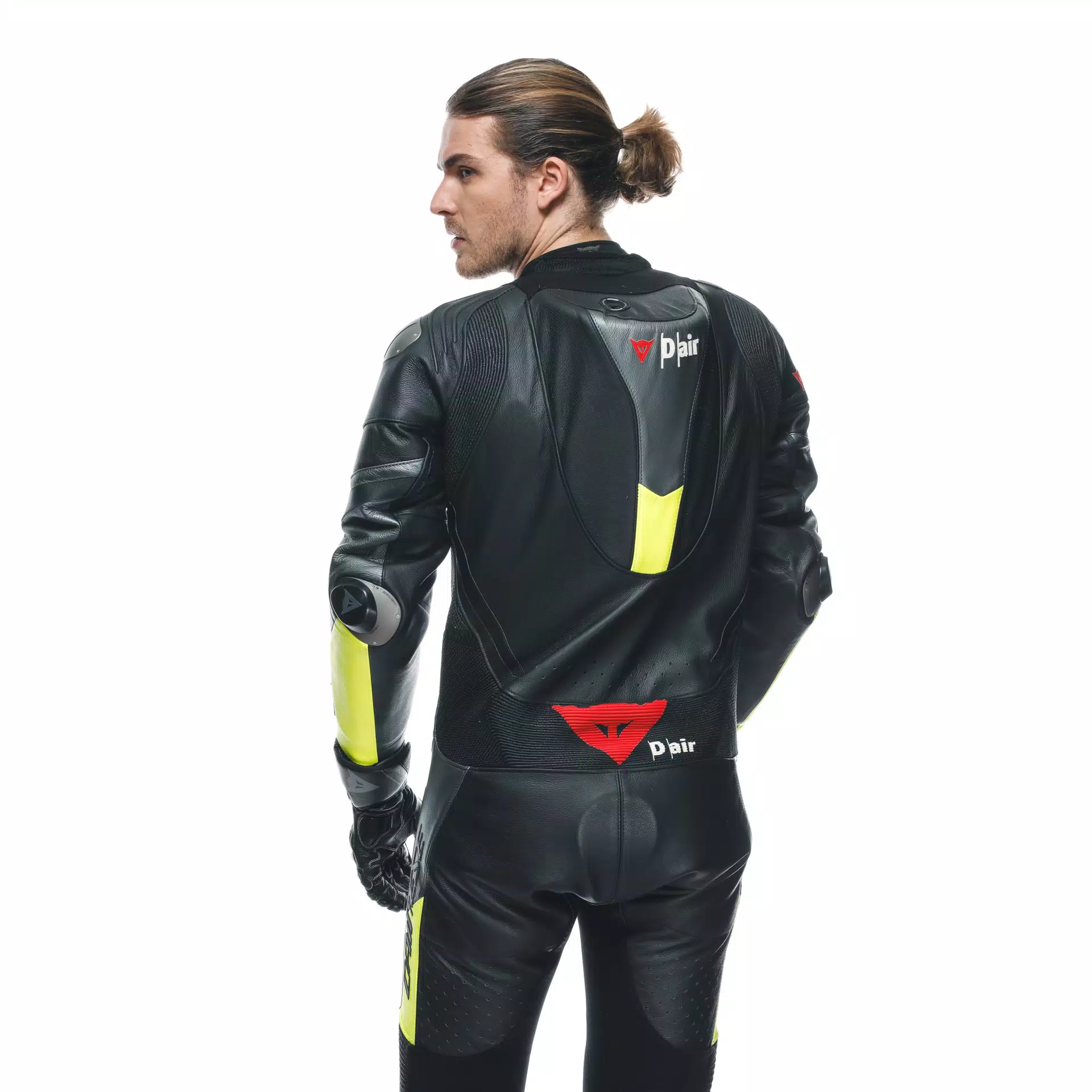 MISANO 3 D-AIR&reg; - MEN'S 1-PIECE MOTORCYCLE PERFORATED LEATHER SUIT WITH AIRBAG