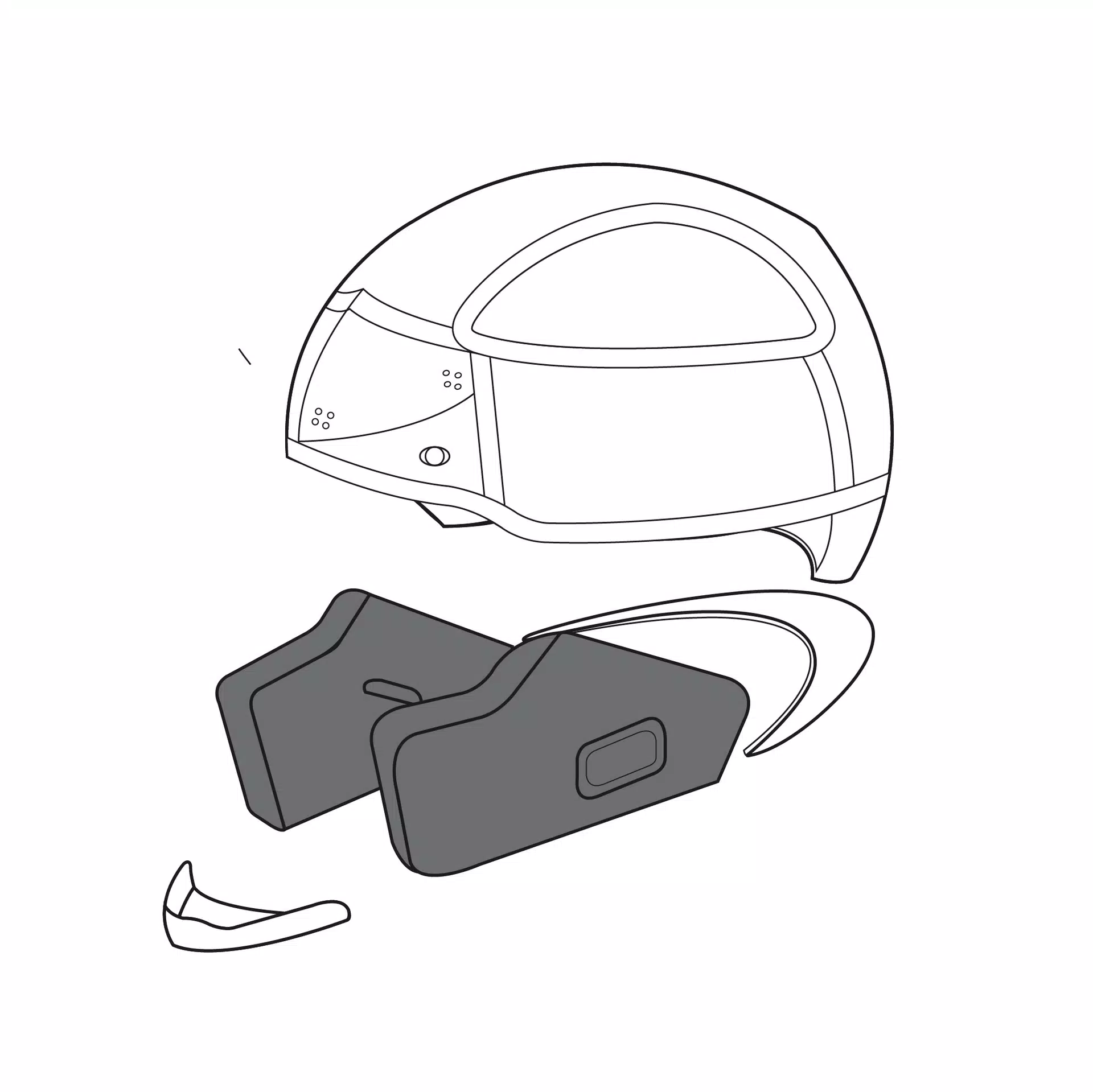 AGV CHEEK PADS K-3 (L) - -
