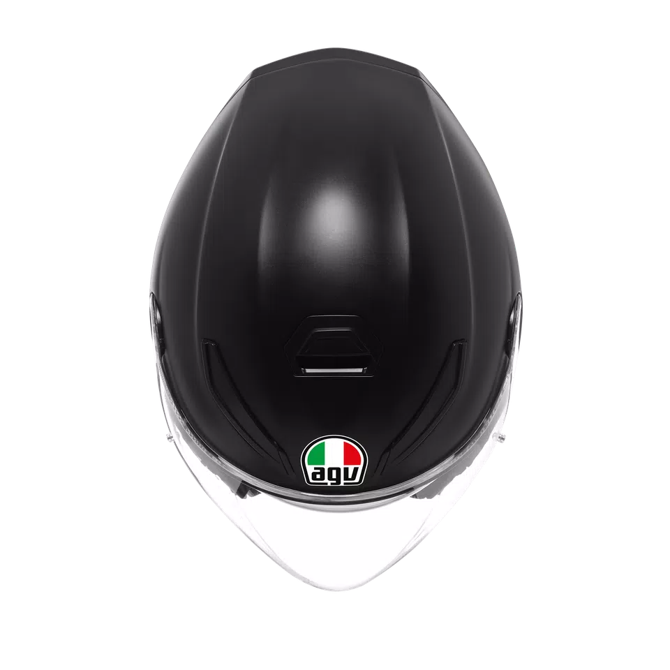 K5 JET EVO MONO MATT BLACK - MOTORRAD JET-HELM E2206 -  - 7