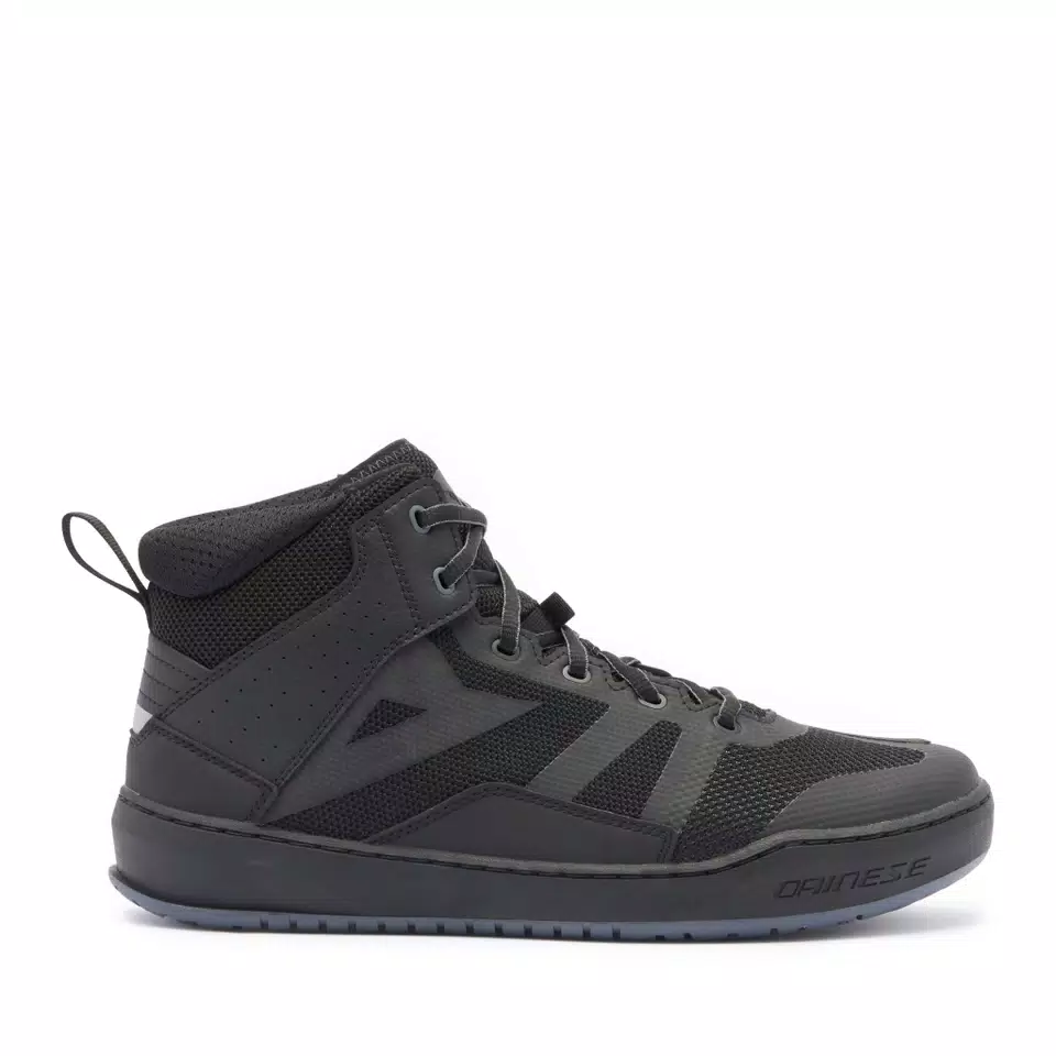SUBURB AIR - MEN'S SUMMER MOTORCYCLE SHOES IN FABRIC - BLACK/BLACK - 2