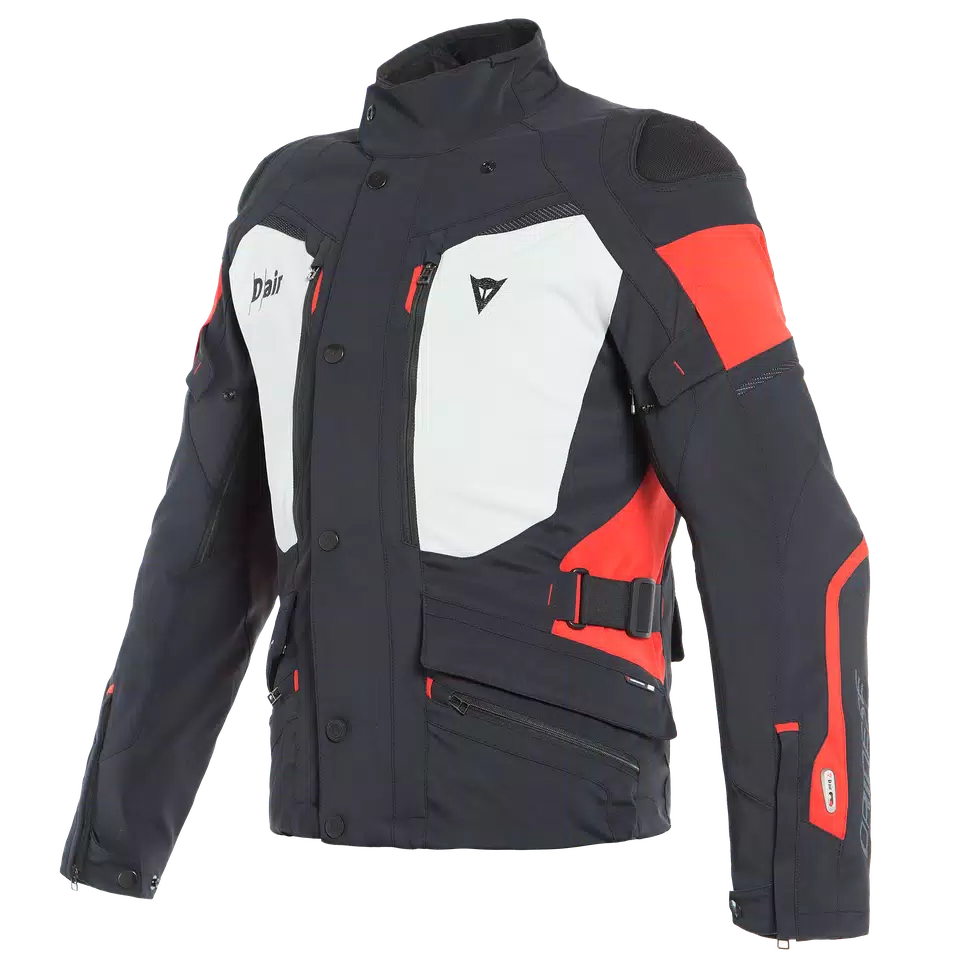 CARVE MASTER 2 D-AIR GORE-TEX JACKET - BLACK/LIGHT-GRAY/RED - 1
