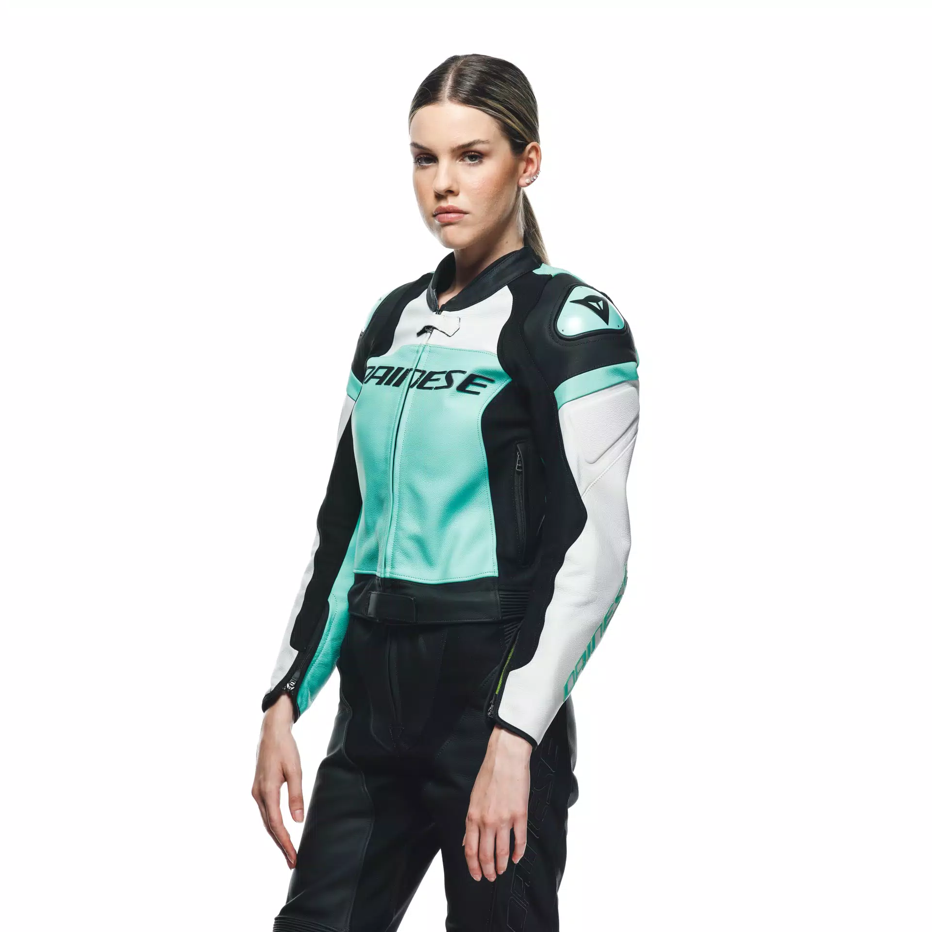 MIRAGE - TUTA MOTO DIVISIBILE IN PELLE DONNA