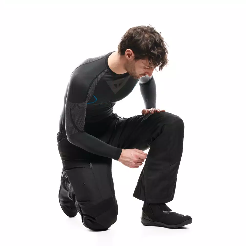 GULLFOSS D-DRY - PANTALONES DE MOTO PARA TODAS LAS ESTACIONES HOMBRE - BLACK/BLACK - 6